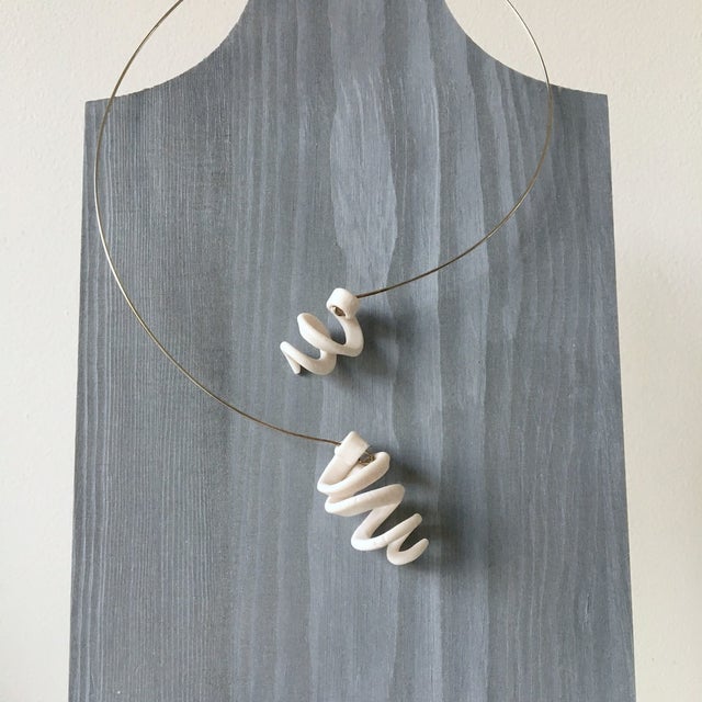 Online Store Jewelry modern minimalist porcelain werable sculpture Lynne Tan ceramics